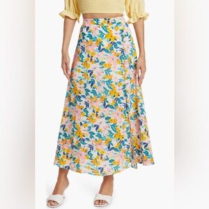 Small | Worn Once | BCBGeneration A-Line Slit Maxi
Skirt